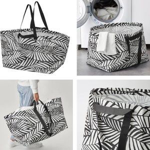 IKEA | Bags | 2x Slukis Large Bag Blackwhite 9 Gallon | Poshmark
